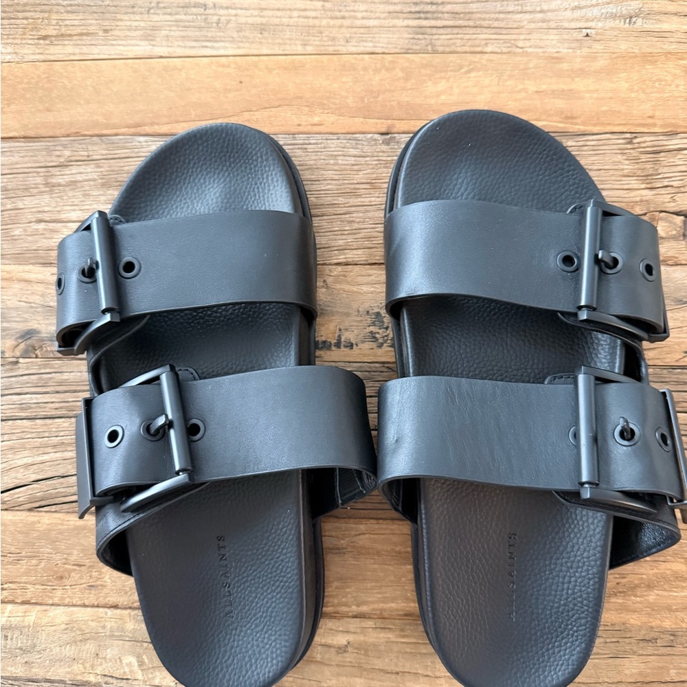 All Saints- Slan Slide Sandal - Picture 3 of 5